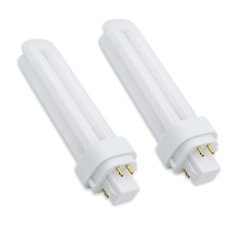 Replacement For SYLVANIA CF18DDE835 FLUORESCENTCFL DOUBLE TWIN4 PIN BASE 2PK